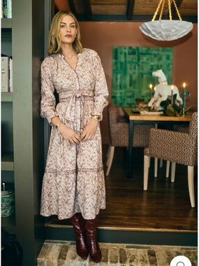 Baybala LeLe Dress in Water Rose Print